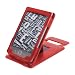 DURAGADGET Housse Etui Rouge en Cuir V�ritable pour le nouveau Kindle 4 : liseuse sans fil, Wi-Fi int�gr�, �cran 6 pouces (15cm), affichage encre �lectronique E-Ink (derni�re / nouvelle g�n�ration, septembre 2011) + Chargeur Secteur Bonus