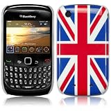 BLACKBERRY CURVE 8520 UNION JACK BACK COVER CASE PART OF THE QUBITS ACCESSORIES RANGEby Qubits