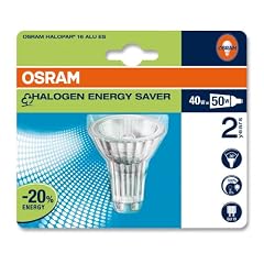 Osram 42120B1 Halopar 16 Energy Saver GU10 Alu 35� 64823 ES Halogenlampe Reflektorform 40W/230V