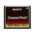 Sony 4GB High Speed 133X Compact Flash Memory Card