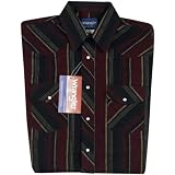 Wrangler&reg; Light Weight Stripe Flannel Shirt by Wrangler