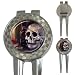Limited Edition Violano 3-in-1 Golf Divot & Ball Marker Tool Rum Skull Goth