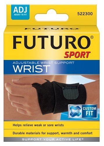 Futuro Sport Wrist Support, Adjustable, One Size, 1  support (Pack of 6)
