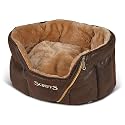 Scruffs Ranger Donut Pet Bed, Antique Brown, 46cm