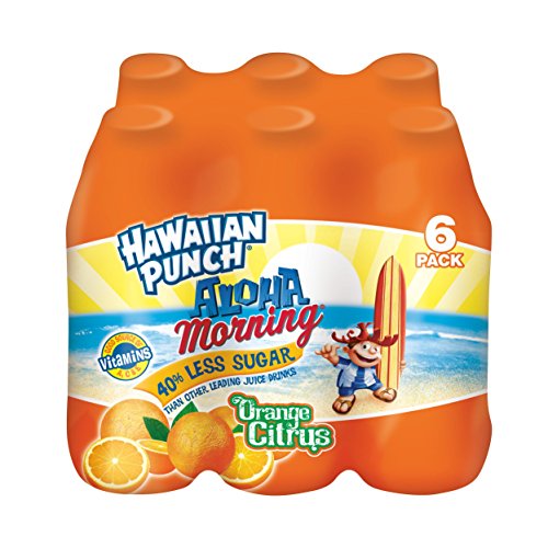 Hawaiian Punch Aloha Morning Orange Citrus, 10 fl oz bottles (Pack of 24)