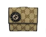 Gucci Wallets (Beige Brown) Mini Flap French Wallet 190383