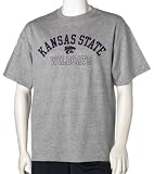 Kansas State Athletic Oxford Short-Sleeve T-Shirt (X-Large, Athletic Oxford)