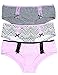 XOXO Juniors 6 Pack Cotton Hipster Panties with Lace