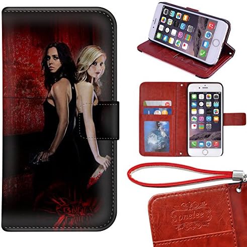 iPhone 6 6s Wallet Case[4.7 inch], Customize Factory TV Play Buffy the Vampire Slayer Premium PU Leather Case Wallet Flip Stand Case Cover for iPhone 6 6s with Card Slots
