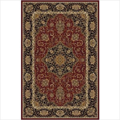 Radici USA Noble III 8 x 10 Burgundy Area Rug