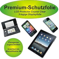 Premium-Schutzfolie - kratzfest bis H4! - crystal clear - Sony Tablet S - 3-lagig! - kristallklar - Display Schutzfolie - Displayschutzfolie