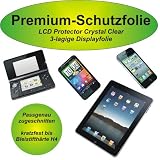 Premium-Schutzfolie - kratzfest bis H4! - crystal clear - HTC One S - 3-lagig! - kristallklar - Display Schutzfolie - Displayschutzfolievon "Premium-Displayschutz"