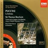 Giacomo Puccini: La Boheme [Victoria De Los Angeles, Jussi Bjorling (Bjoerling), Lucine Amara, Robert Merrill, John Reardon, Giorgio Tozzi, Fernando Corena; Sir Thomas Beecham] (EMI Great Recordings of the Century)