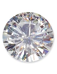 MOISSANITE, WHITE, 14MM ROUND