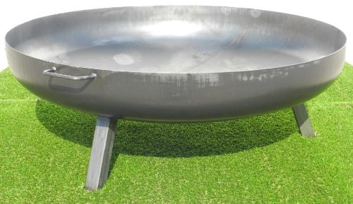 Brasero XXL en Acier 1600 mm /avec 3 pieds et 2 poignées
