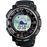 Casio PRO-TREK Men's Radio Controlled Solar Digital Watch PRW-2500-1ER with Resin Strap