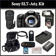 Sony SLT-A65 Digital Camera Kit Includes: Sony SLT-A65 Camera, Tamron 70-200mm f/2.8 Di LD (IF) Macro AF Lens, Bower SFD328 Digital Slave Flash, Extended Life Battery, Rapid Travel Charger, HDMI Cable, 16GB SDHC Memory Card, Memory Card Reader, Wireless Remote, Soft Carrying Case and SSE Microfiber Cleaning Cloth.