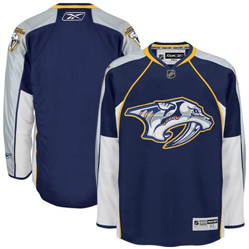 NHL Nashville Predators Premier Jersey (Gray, Small)