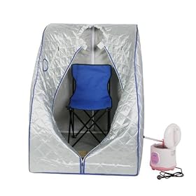 Portable Herbal Steam Sauna SPA Detox Ion Essential Oil, SS01