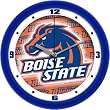 Boise State Broncos Suntime 12" Dimension Glass Crystal Wall Clock - NCAA College Athletics