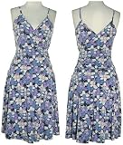 JOHNNY MARTIN Stretch Floral Print Surplice Dress
