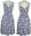 JOHNNY MARTIN Stretch Floral Print Surplice Dress