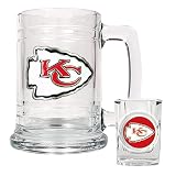 Kansas City Chiefs Beer Mug And Shot Glass Boilermaker Set