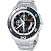 Citizen Men's AN3411-51E Silver Stainless-Steel Quartz Watch with Black Dial