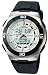 Casio Men's Core AQ164W-7AV Black Resin Quartz Watch with Digital Dial