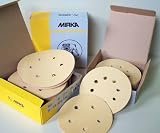 MIRKA GOLD 6 - 6 HOLE DUSTLESS HOOK AND LOOP ASSORTED GRIT SANDPAPER