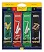 Vandoren SRMIXT35 Tenor Sax Jazz Reed Mix Card includes 1 each ZZ, V16, JAVA and JAVA Red Strength 3.5
