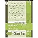 Ecology 006426 32 x 24 in. Recycled Chart Pad44; 1 in. Ruled44; Cursive
