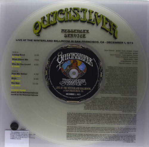 Album Art for Live at the Winterland Ballroom [Bonus CD] by Quicksilver Messenger Service