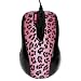 G-Cube Lux Leopard Wired Mouse - Pink (GOL-73PF)