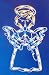 18" LED Lighted Angel Christmas Window Silhouette Decoration