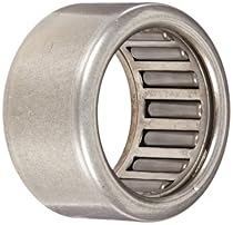 Koyo HK1512 Needle Roller Bearingd Drawn Cup, Open, Steel Cage, Metric, 15mm ID, 21mm OD, 12mm Width, 21000rpm Maximum Rotational Speed, 2049lbf Static Load Capacity, 1683lbf Dynamic Load Capacity
