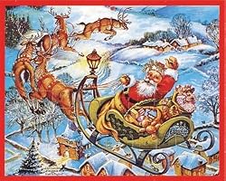 Advent Calendar - Santa's Sleigh