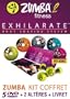 ZUMBA - 2 - EXHILARATE - Coffret 5 DVD+ 2 Halt�res + 1 Livret - Version Fran�aise