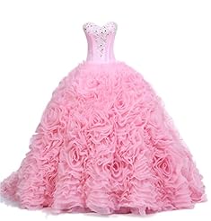    Ball Gown Prom Dress/Quinceanera Dress  With Ruffles