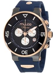 Mulco Unisex MW3-11009-044 Ilusion Ceramic Chronograph Swiss Movement Watch