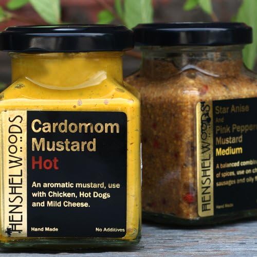 Henshelwoods Exotic Mustard - Cardomom (7 ounce)