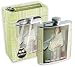 MikWright Flask and Funnel, Drinks Well with Others, 7-Ounce