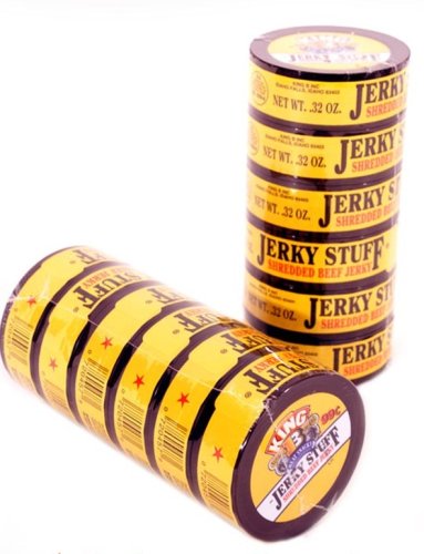 King B Chew, Original Flavor, 0.32-Ounce Canisters (Pack of 24) by Dried Beef
