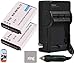 Pack Of 2 EN-EL12 Batteries & Battery Charger Kit for Nikon Coolpix AW100 AW110 S31 S800C S6100 S6200 S6300 S8100 S8200 S9050 S9100 S9200 S9300 S9400 S9500P300 P310 P330 S1100PJ S1200PJ Digital Camera + More
