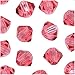Swarovski Crystal, #5328 Bicone Beads 3mm, 25 Pieces, Indian Pink