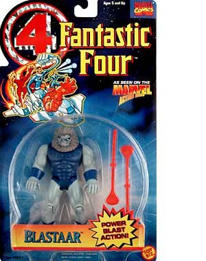  Fantastic Four Blastaar Action Figure with Power Blast Action