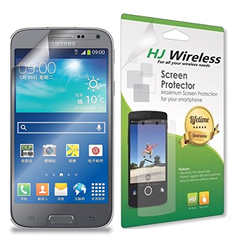 Best Samsung Galaxy Beam 2 G3858 Screen Protector. High Definition Clear Plastic Film Compatible Premium PET Invisible Phone Screen Protection HD Clear Retail Packaging
