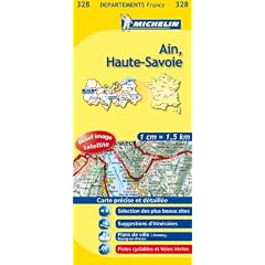 Ain, Haute-Savoie : 1/150 000