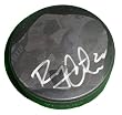 Anaheim Ducks Ryan Carter Autographed Photo Hockey Puck, Proof Photo