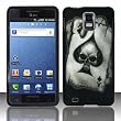 Samsung Infuse 4G Accessory - Ace of Spades Skull Protective Hard Case Cover Design AT&T + Free Magic Soil Crystal Gift